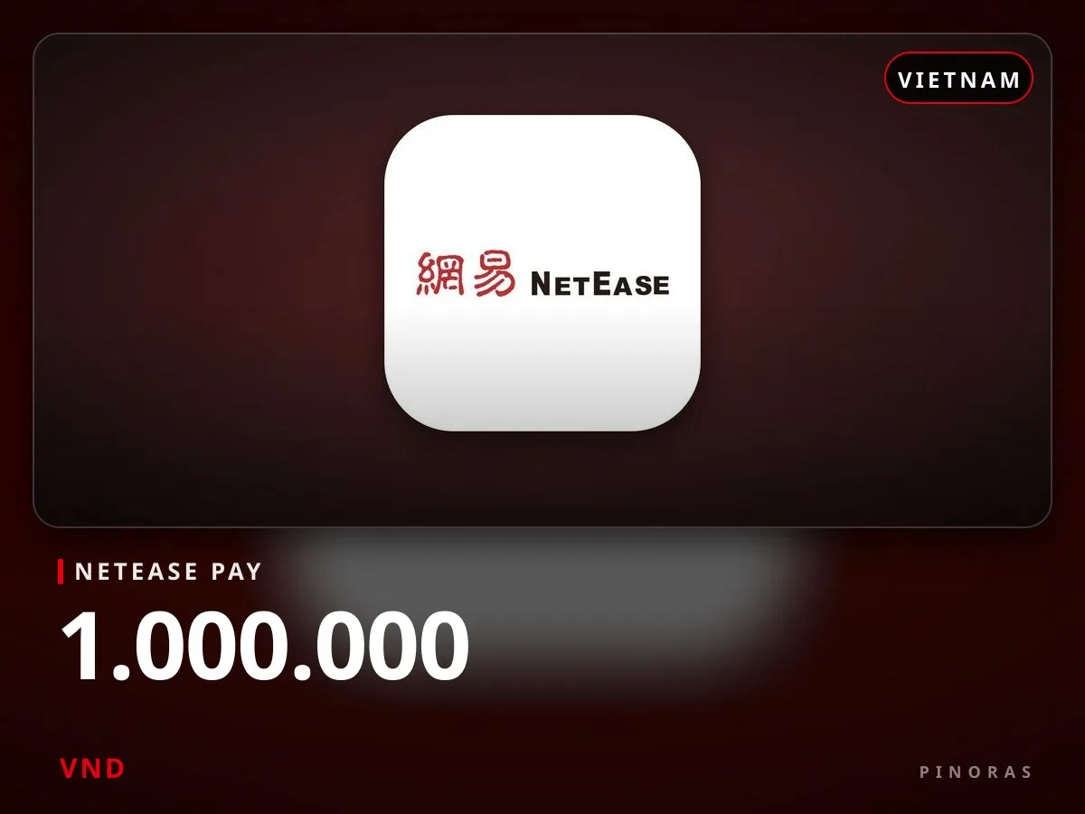 NetEase Pay Vietnam - 1.000.000 VND — Pinoras
