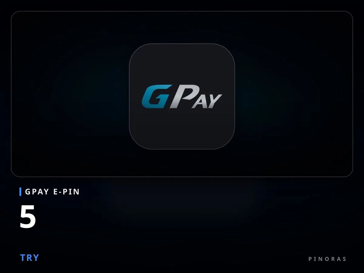 GPay E-Pin 5 TRY — Pinoras
