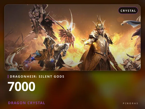 Dragonheir: Silent Gods - 7000 Dragon Crystal