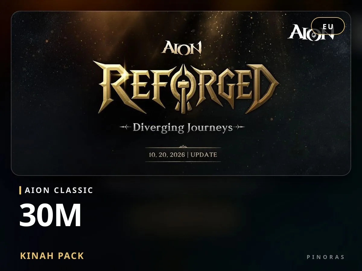 Aion Classic Kinah 30M - EU - Pinoras