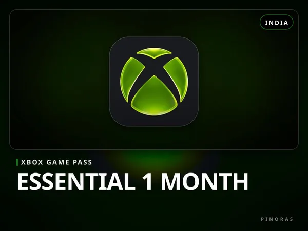 Xbox Game Pass India - Essential 1 Month