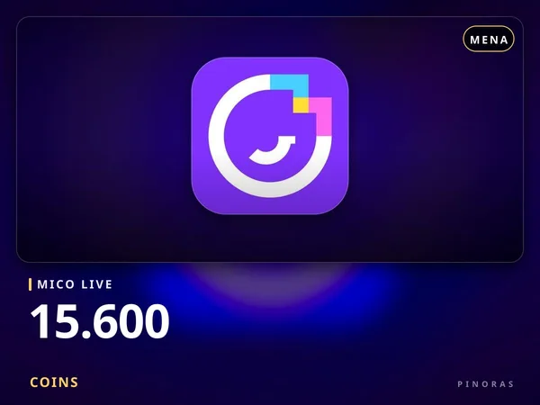Mico Live MENA - 15.600 Coins