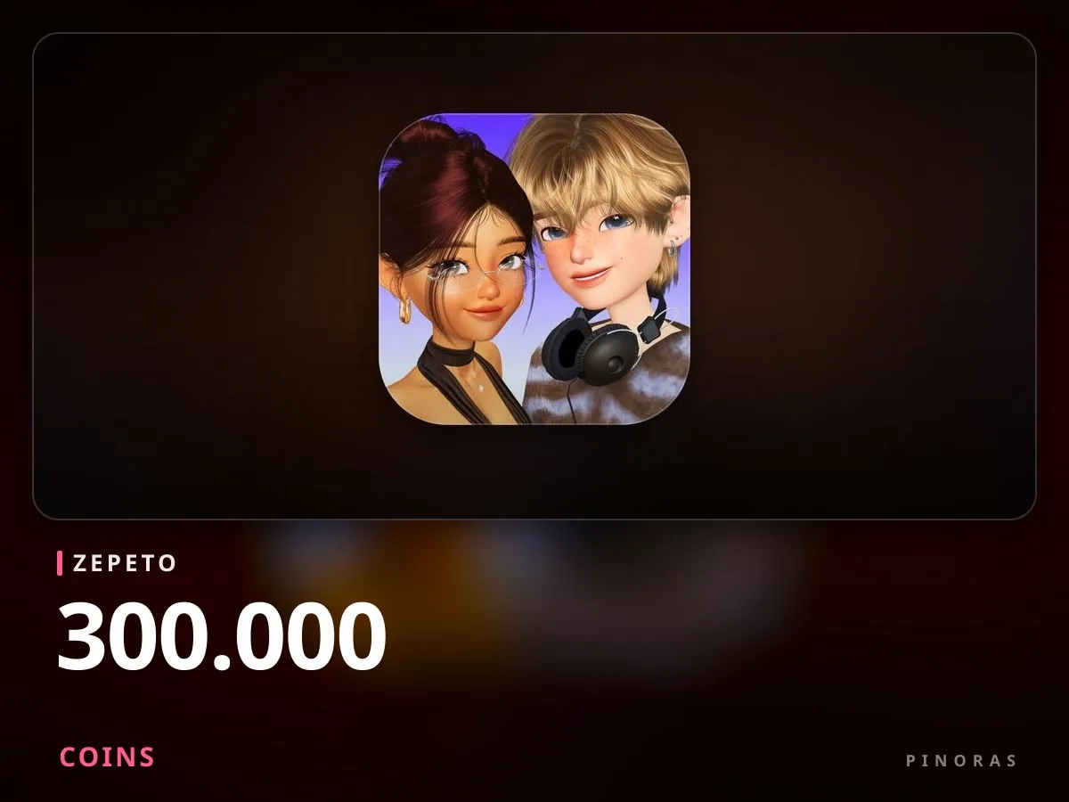ZEPETO 300.000 Coins - Pinoras