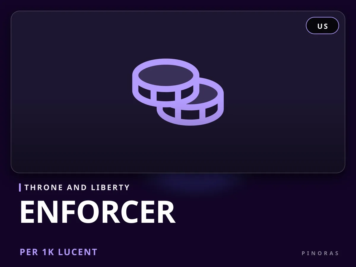 Throne and Liberty Lucent - Enforcer [US] — Pinoras