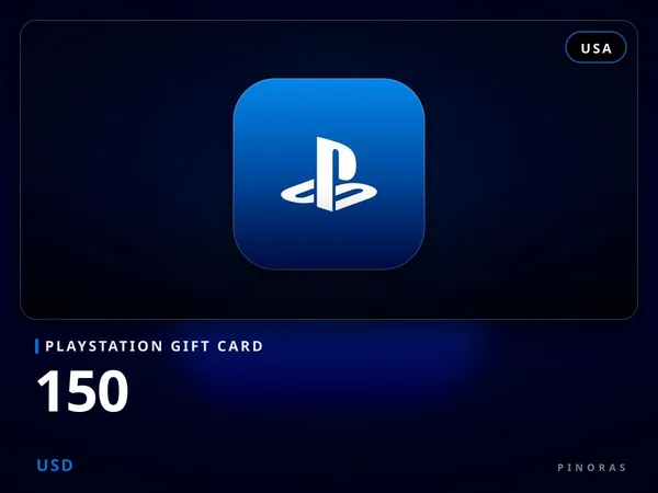 Playstation Gift Card 150 USD