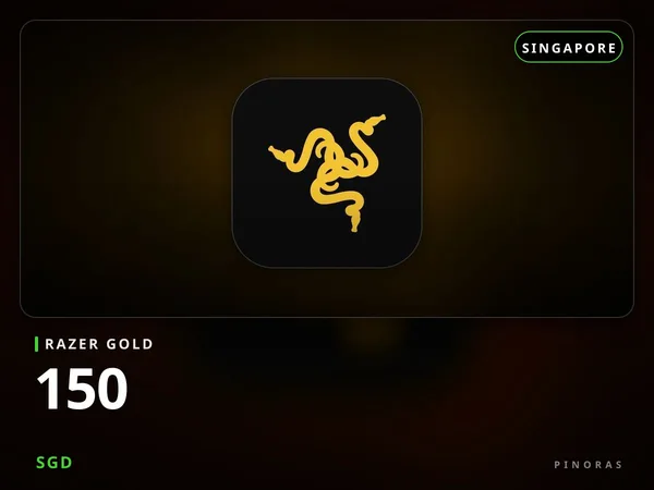 Razer Gold Singapore - 150 SGD