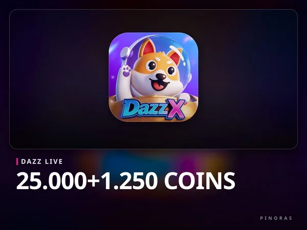 Dazz Live - 25.000+1.250 Coins