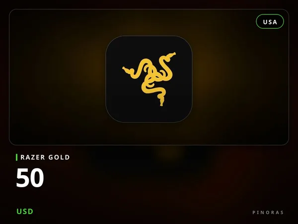 Razer Gold USA - 50 USD