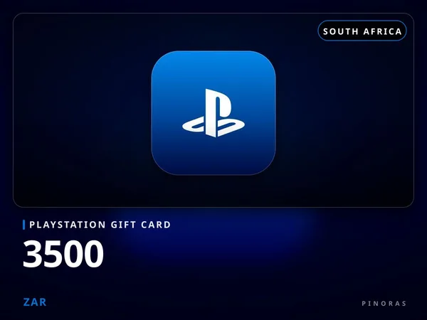 Playstation Gift Card ZA - 3500 ZAR