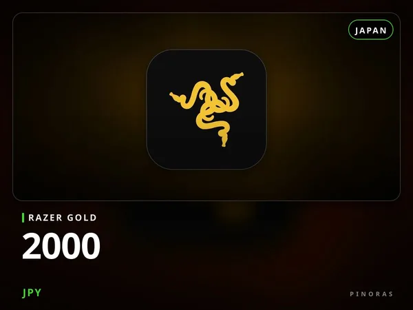 Razer Gold Japan - 2000 JPY
