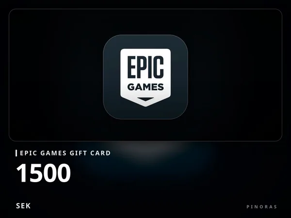 Epic Games Gift Card Sweden - 1500 SEK