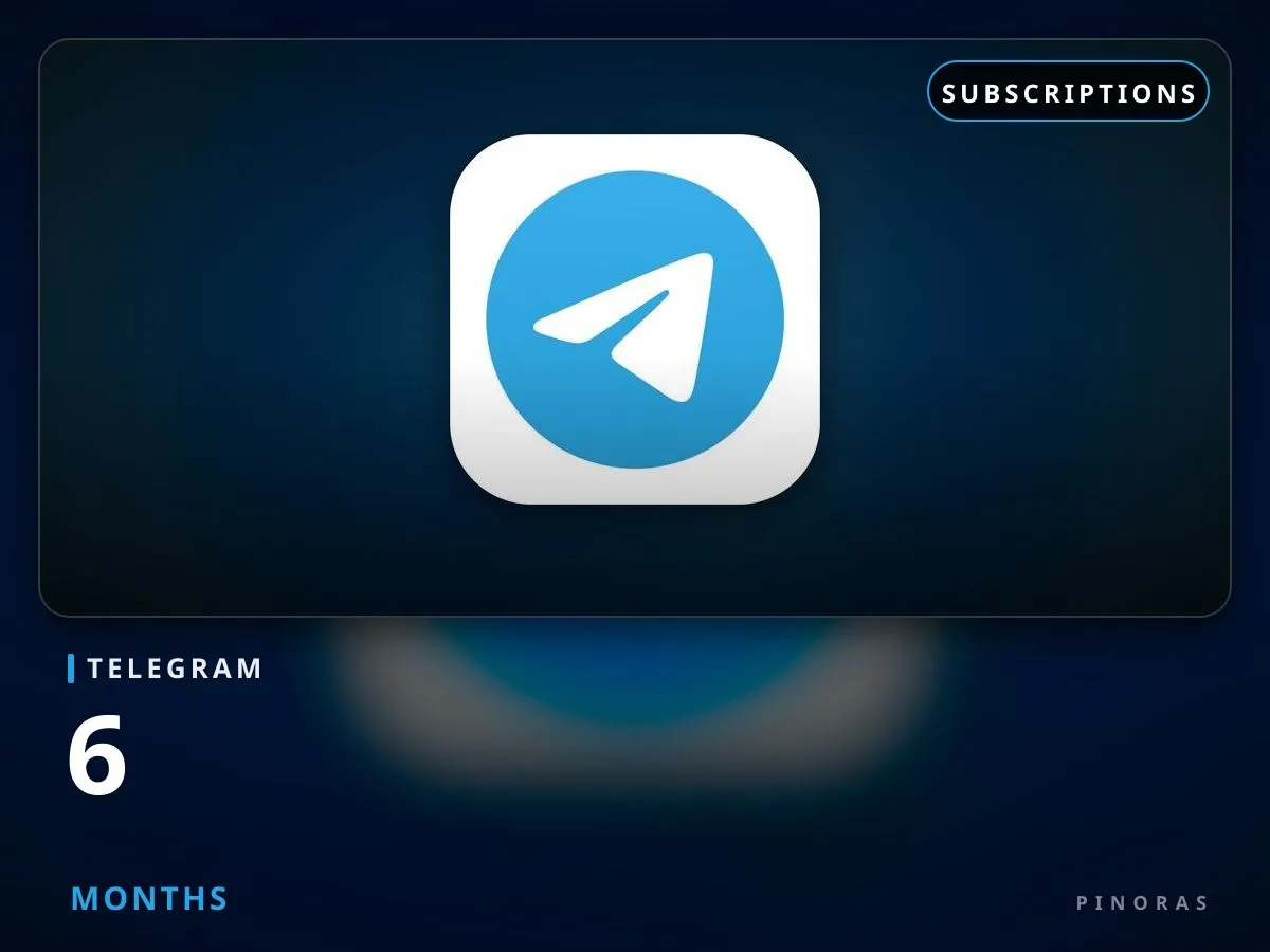 Telegram Premium - 6 Months - Pinoras