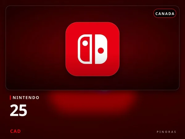 Nintendo Gift Card Canada - 25 CAD