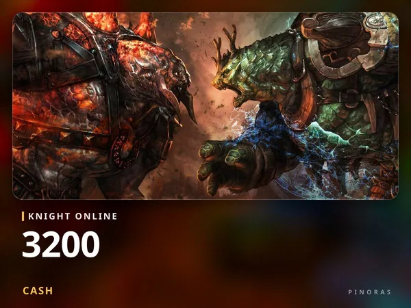 Knight Online 3200 Cash
