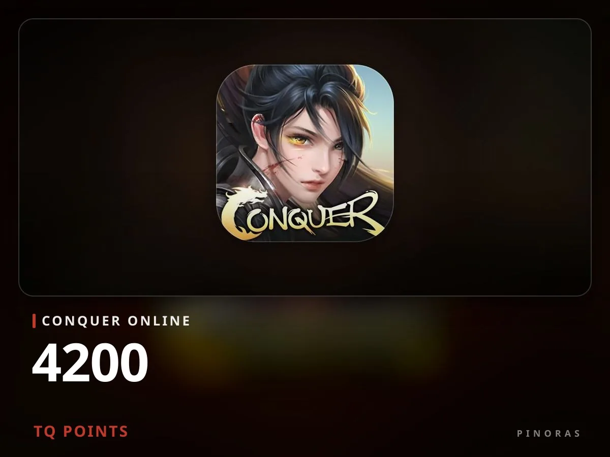 Conquer Online 4200 TQ Points - Pinoras