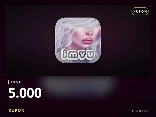 Imvu 5.000 Kupon