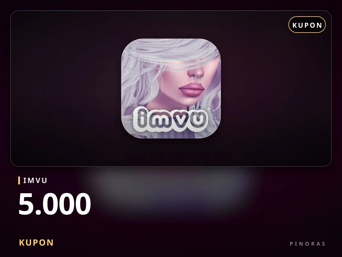 Imvu 5.000 Kupon - Pinoras