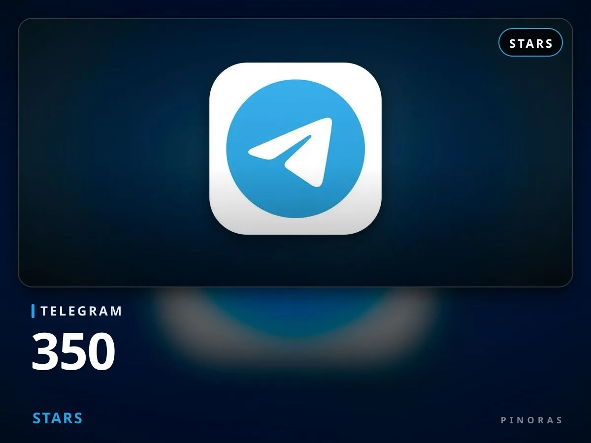 Telegram 350 Stars - Pinoras