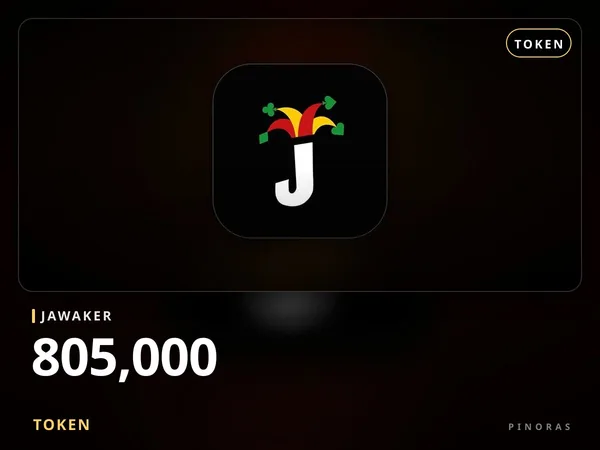 Jawaker 805000 Token