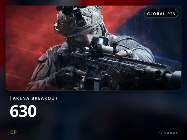 Arena Breakout Global - 630 CP