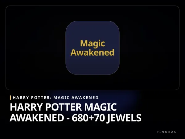 Harry Potter Magic Awakened - 680+70 Jewels