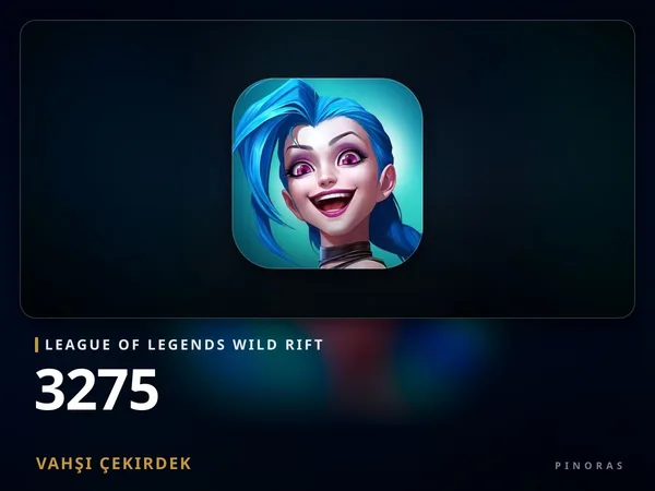 League of Legends Wild Rift - 3275 Wild Cores