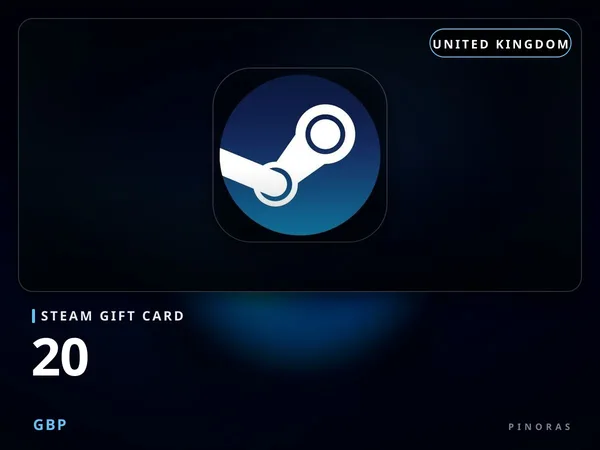 Steam Gift Card 20 GBP