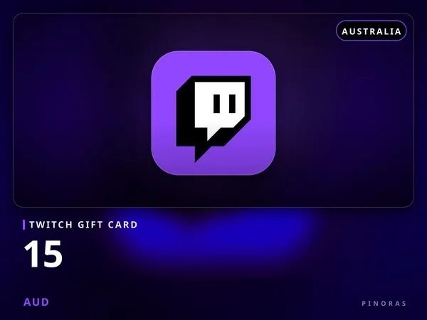 Twitch Gift Card Australia - 15 AUD