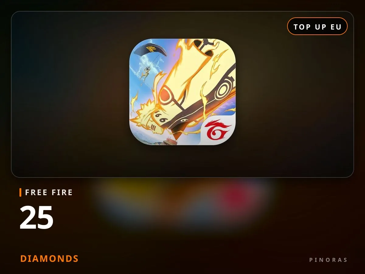 Free Fire EU - 25 Diamonds - Pinoras