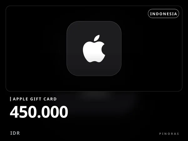 Apple Gift Card Indonesia - 450.000 IDR