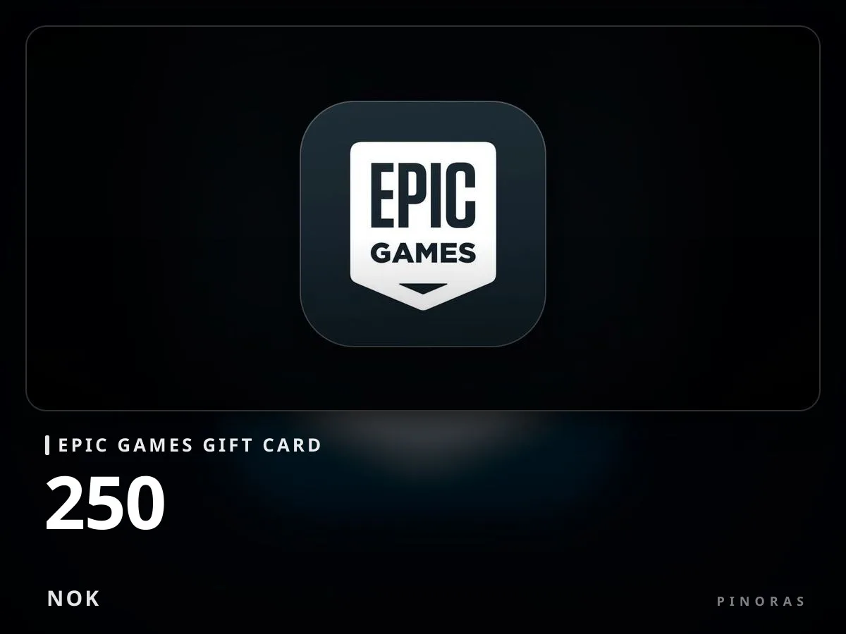 Epic Games Gift Card Norway - 250 NOK - Pinoras