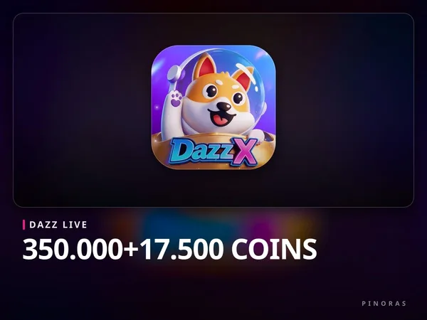 Dazz Live - 350.000+17.500 Coins