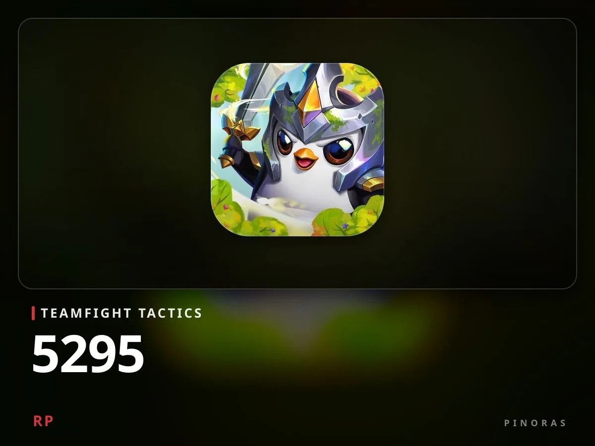 Teamfight Tactics 1230 TRY - 5295 RP - Pinoras