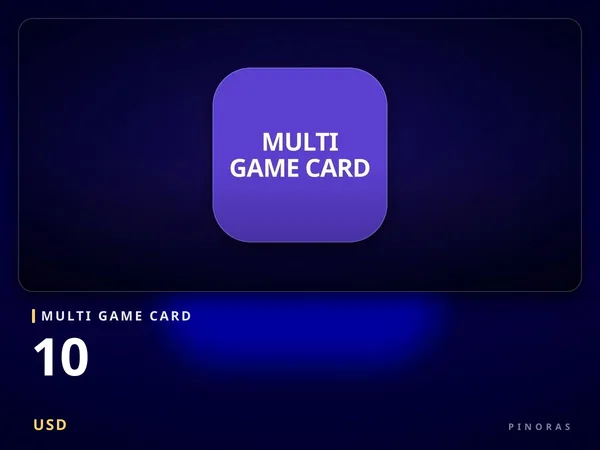 Multi Game Card 10 USD