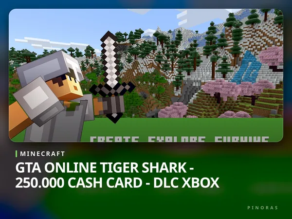 GTA Online Tiger Shark - 250.000 Cash Card - DLC Xbox