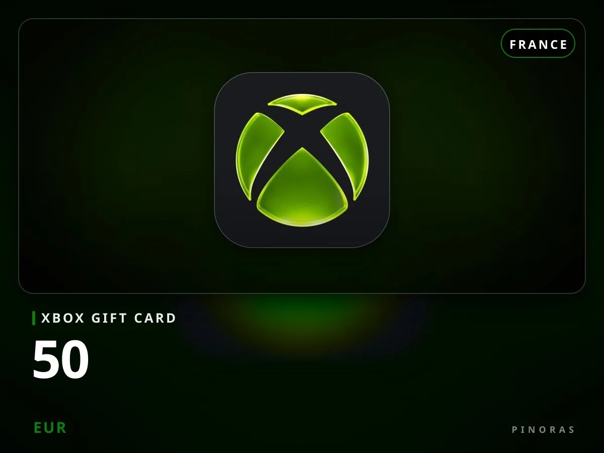 Xbox Gift Card France - 50 EUR - Pinoras