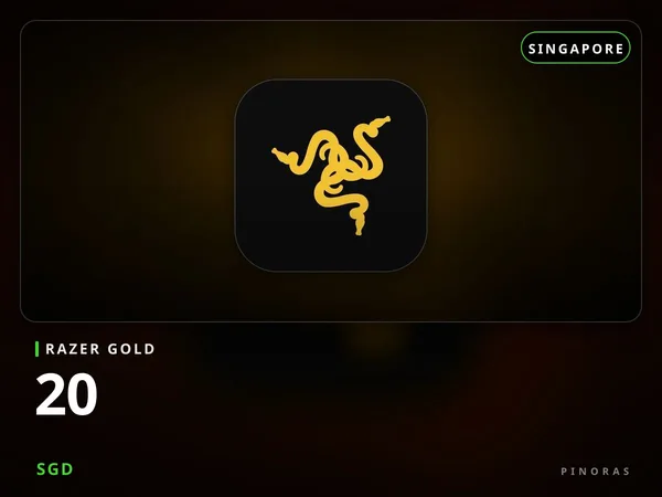 Razer Gold Singapore - 20 SGD