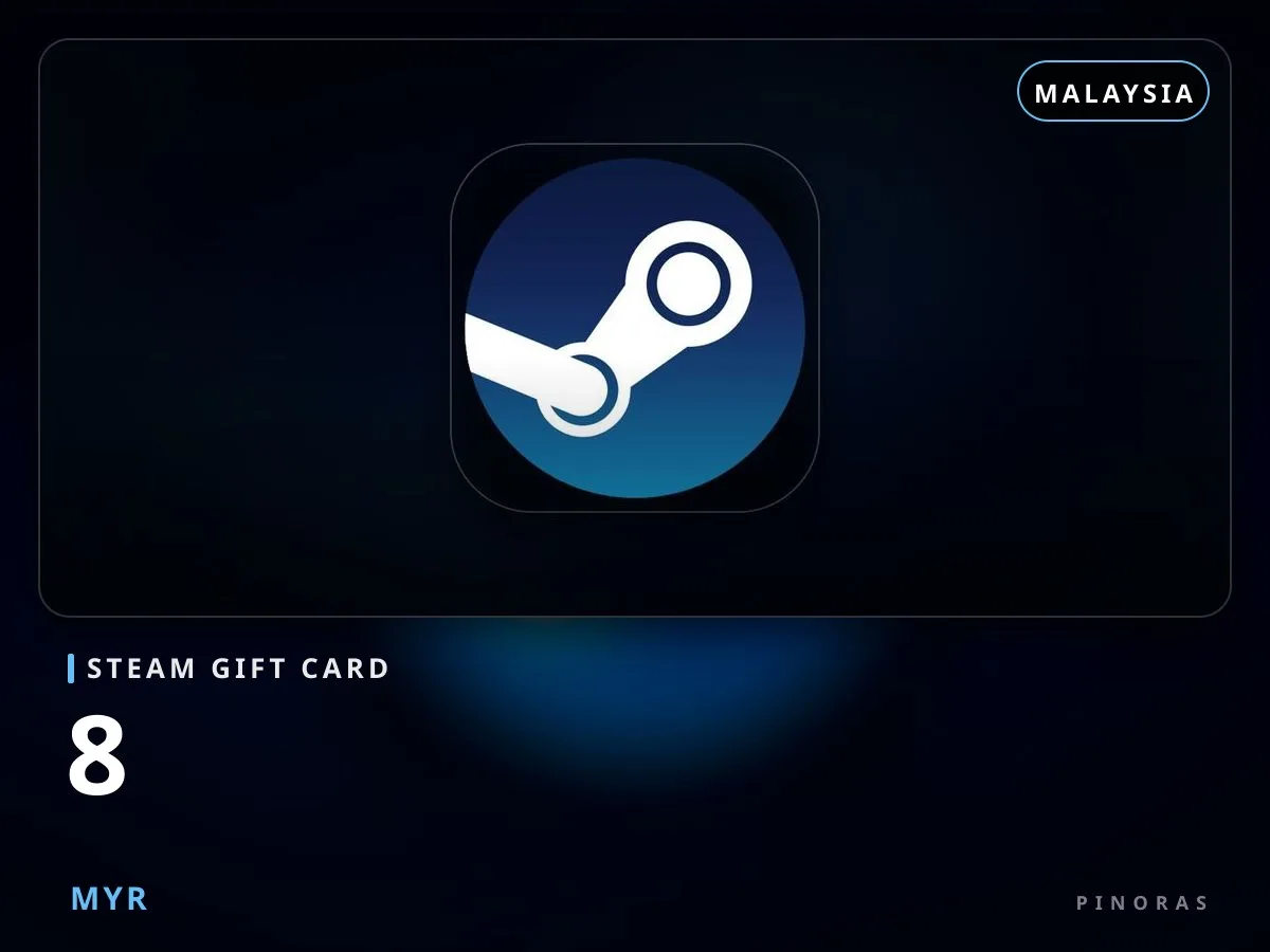 Steam Gift Card 8 MYR - Pinoras