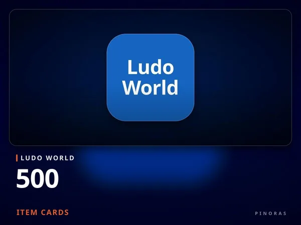 Ludo World 500 Item Cards