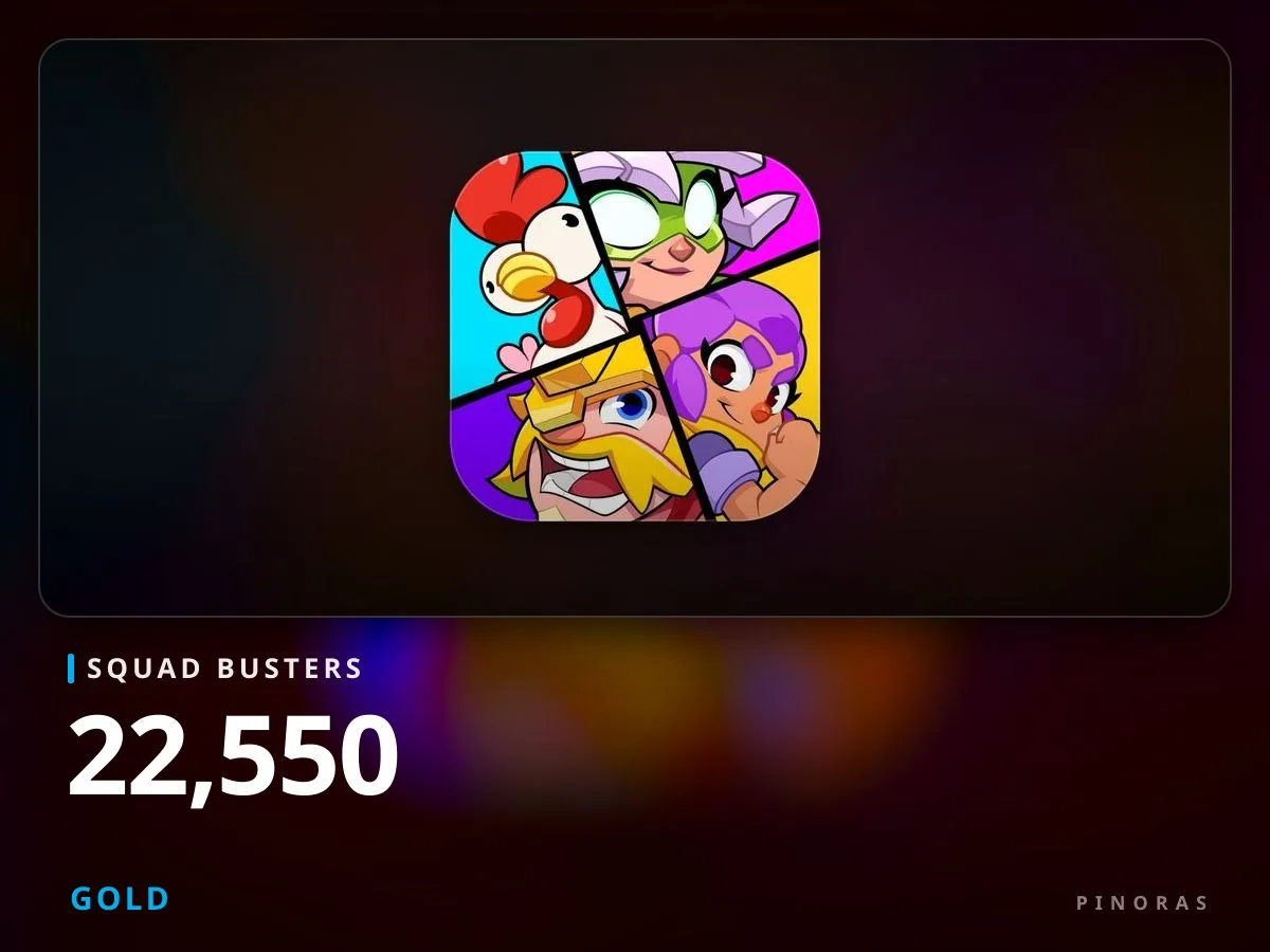 Squad Busters 22550 Gold - Pinoras