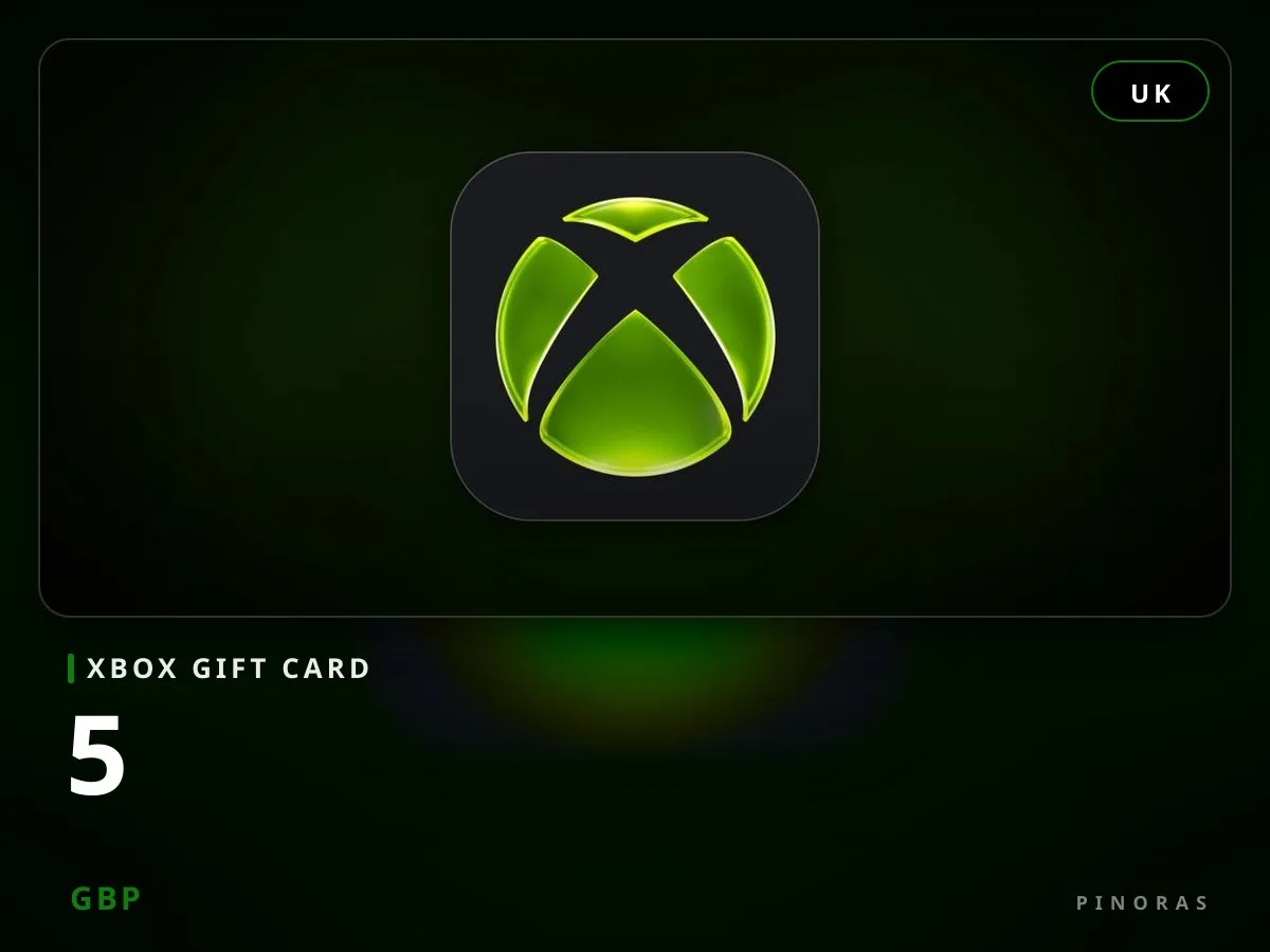 Xbox Gift Card UK - 5 GBP - Pinoras