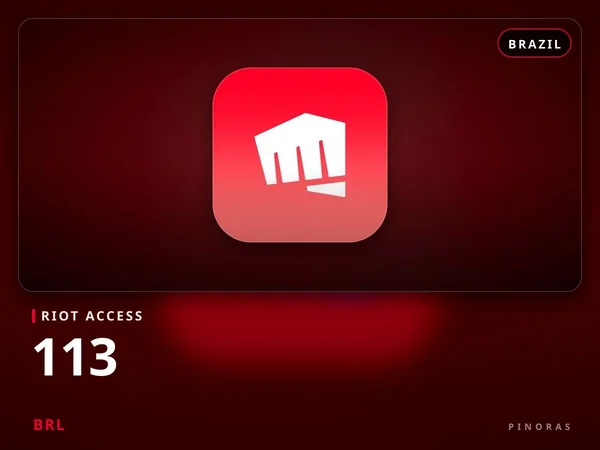 Riot Access Brazil - 113 BRL