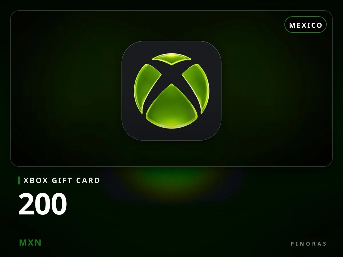 Xbox Gift Card Mexico - 200 MXN - Pinoras