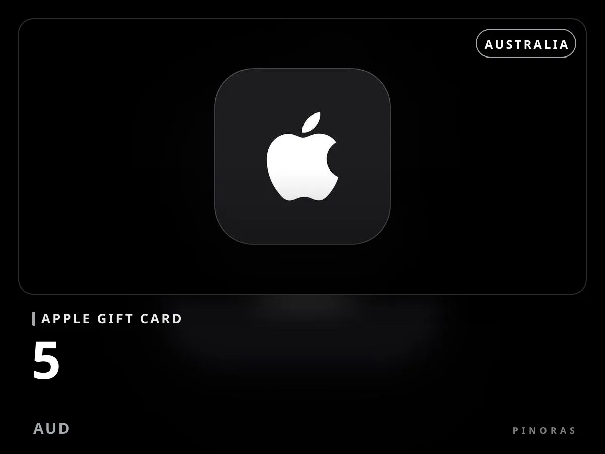 Apple Gift Card Australia - 5 AUD - Pinoras