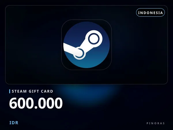 Steam Gift Card 600.000 IDR
