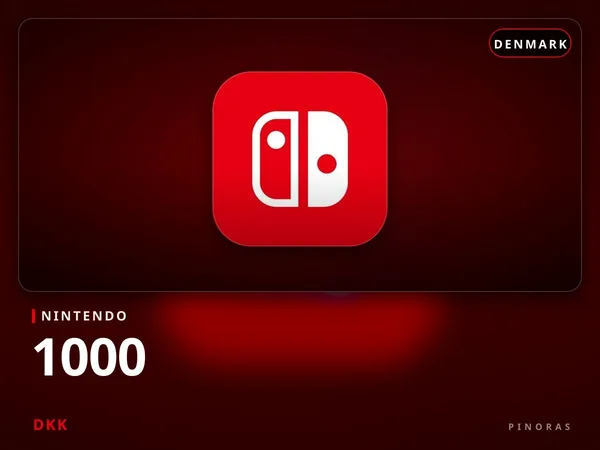 Nintendo Gift Card Denmark - 1000 DKK