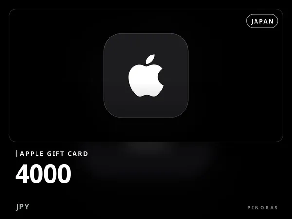 Apple Gift Card Japan - 4000 JPY