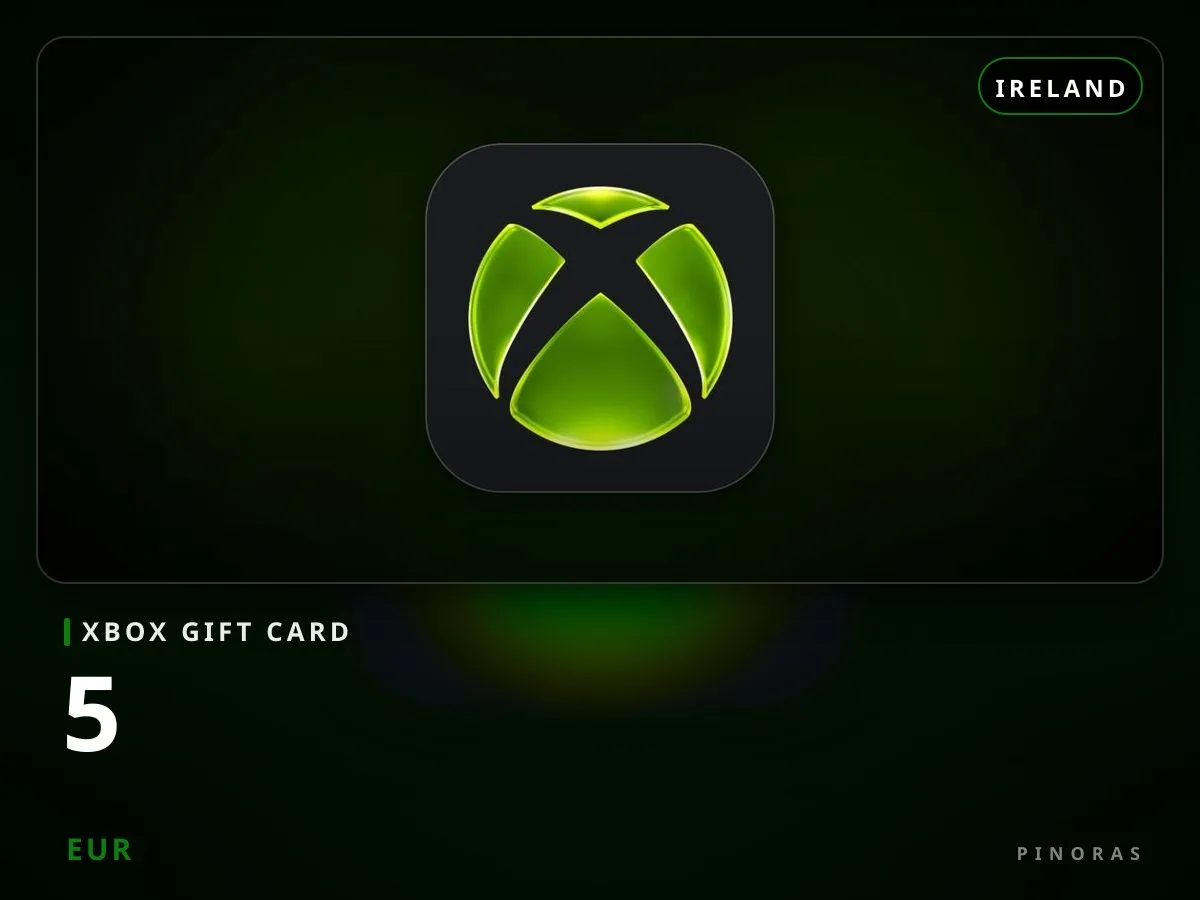 Xbox Gift Card Ireland - 5 EUR - Pinoras