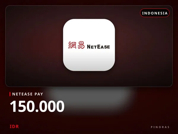 NetEase Pay Indonesia - 150.000 IDR