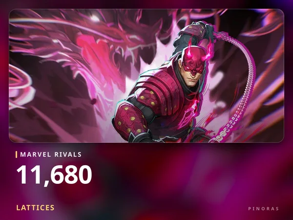 Marvel Rivals 11680 Lattices